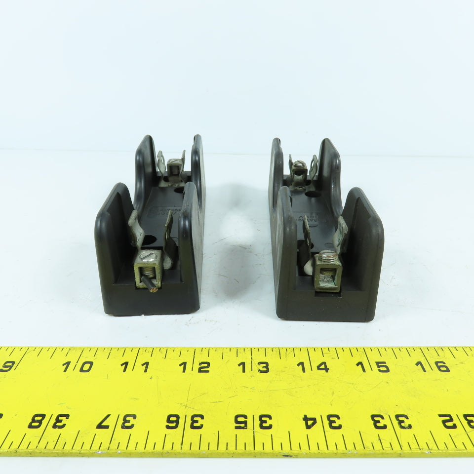 Marathon 6F30A1B 30A Class H Fuse Holders 600V Lot of 2