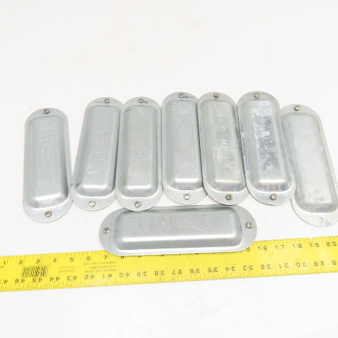 Appleton K200 2" Conduit Body Form 35 Cover Plate Lot Of 8