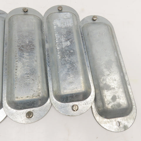 Appleton K200 2" Conduit Body Form 35 Cover Plate Lot Of 8