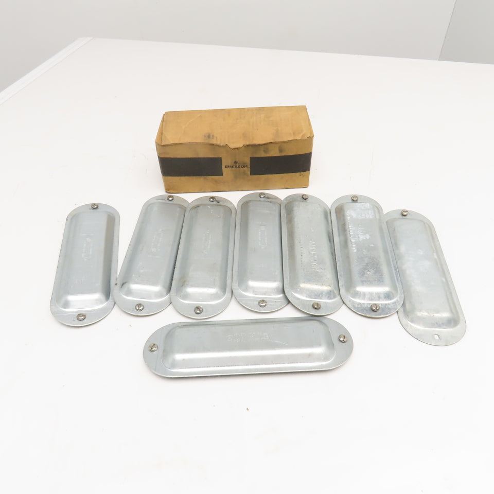 Appleton K200 2" Conduit Body Form 35 Cover Plate Lot Of 8