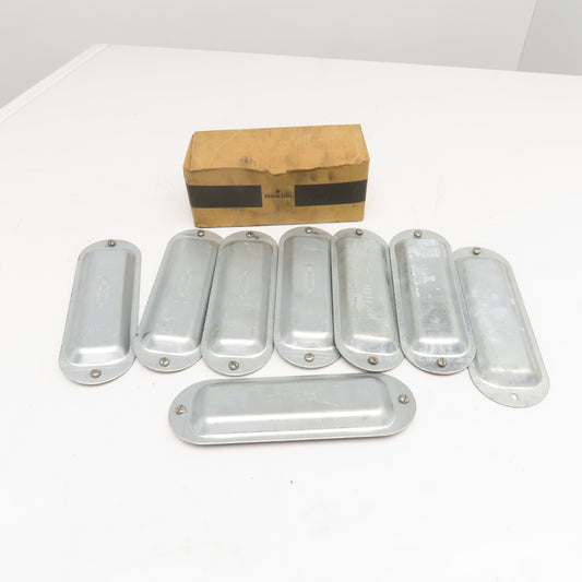Appleton K200 2" Conduit Body Form 35 Cover Plate Lot Of 8