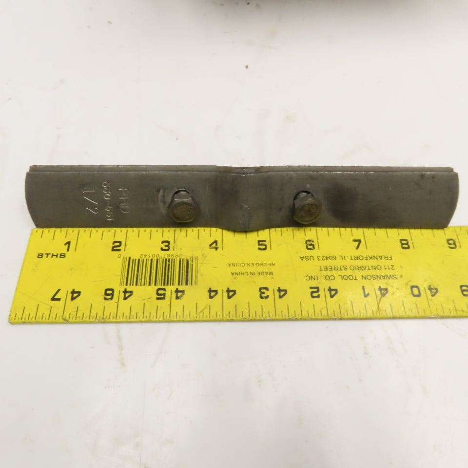 PHD 550-551 1/2" Riser Clamp Plain Finish Lot Of 23