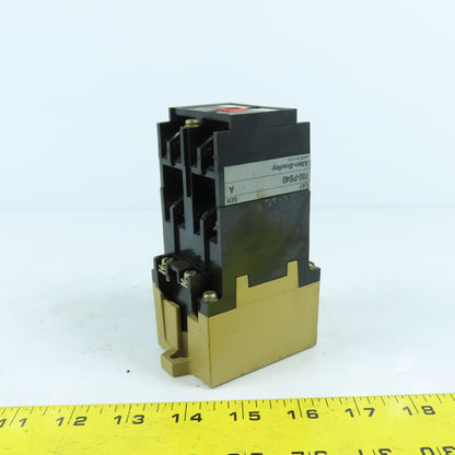 Allen Bradley 700-P400A1 700-PB40 600V AC Relay W/ Direct Drive Relay 120V Coil