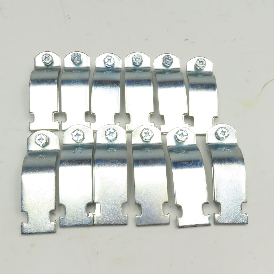 2" Pipe Conduit Strut Clamp Electrogalvanized Lot Of 12