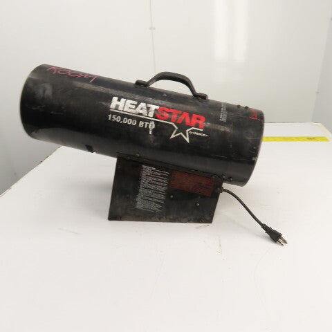 Enerco HS170FATNG HeatStar 150000 BTU Forced Air Natural Gas Jobsite Heater 120V