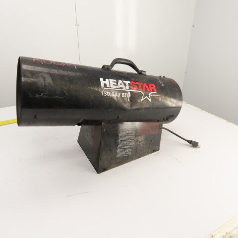 Enerco HS170FATNG HeatStar 150000 BTU Forced Air Natural Gas Jobsite Heater 120V