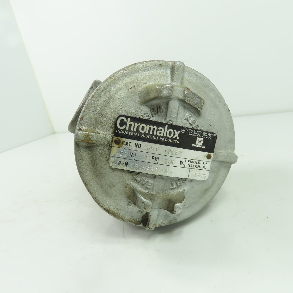 Chromalox MTO 105E2 Screw Plug Immersion Heater 120V 1Ph