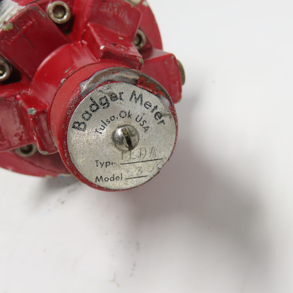 Badger Meter 1002GCNHCDV0PBLNHC Flanged Precision Control Valve Atop Sig. 3-15