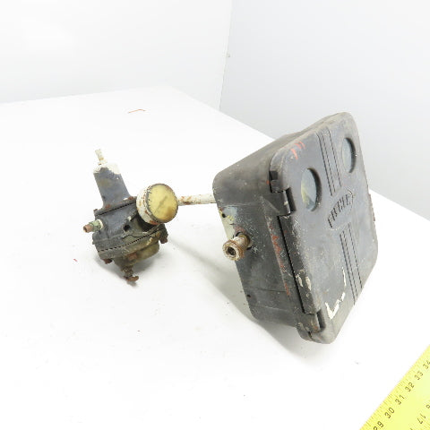Fisher Controls 4157 Pressure Switch Control Panel 20PSI Supply 3-15PSI Output