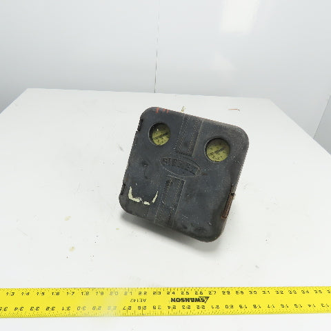 Fisher Controls 4157 Pressure Switch Control Panel 20PSI Supply 3-15PSI Output