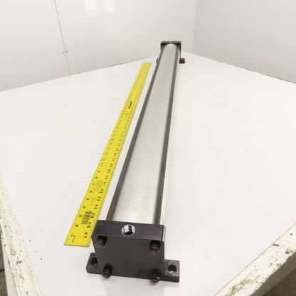 Numatics S2AR-47A2E-CVA2 Double Acting Air Cylinder 4" Bore 47" Stroke 1" Rod