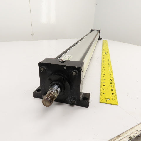 Numatics S2AR-47A2E-CVA2 Double Acting Air Cylinder 4" Bore 47" Stroke 1" Rod