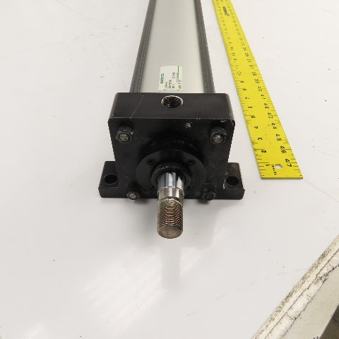 Numatics S2AR-47A2E-CVA2 Double Acting Air Cylinder 4" Bore 47" Stroke 1" Rod