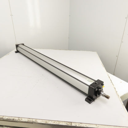 Numatics S2AR-47A2E-CVA2 Double Acting Air Cylinder 4" Bore 47" Stroke 1" Rod