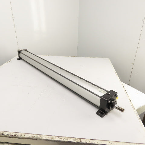 Numatics S2AR-47A2E-CVA2 Double Acting Air Cylinder 4" Bore 47" Stroke 1" Rod