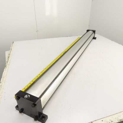 Numatics S2AR-47A2E-CVA2 Double Acting Air Cylinder 4" Bore 47" Stroke 1" Rod