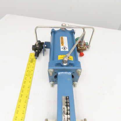 DeZurik 9324976 6" Gate Valve Solenoid Operated Actuator 150CWP 120V 50/60Hz