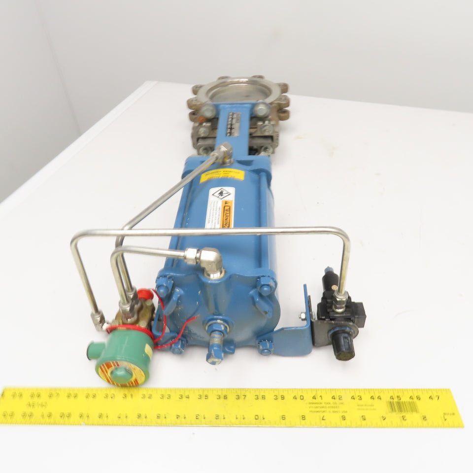 DeZurik 9324976 6" Gate Valve Solenoid Operated Actuator 150CWP 120V 50/60Hz