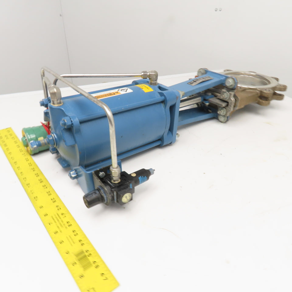 DeZurik 9324976 6" Gate Valve Solenoid Operated Actuator 150CWP 120V 50/60Hz