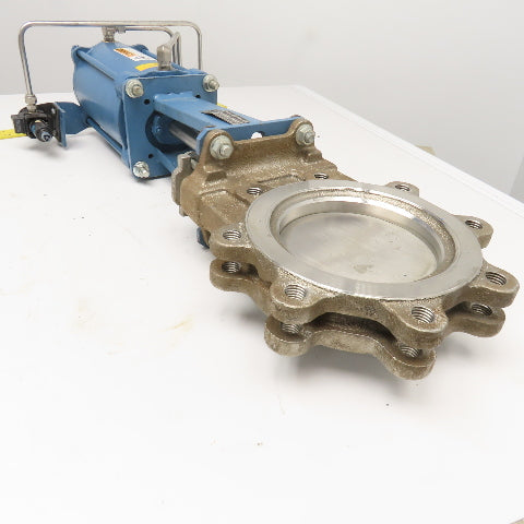 DeZurik 9324976 6" Gate Valve Solenoid Operated Actuator 150CWP 120V 50/60Hz