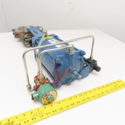 DeZurik 9324976 6" Gate Valve Solenoid Operated Actuator 150CWP 120V 50/60Hz