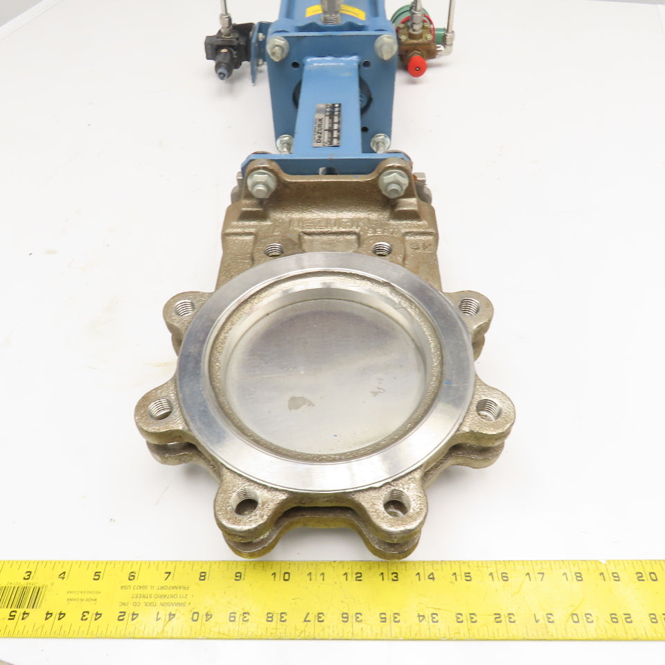 DeZurik 9324976 6" Gate Valve Solenoid Operated Actuator 150CWP 120V 50/60Hz