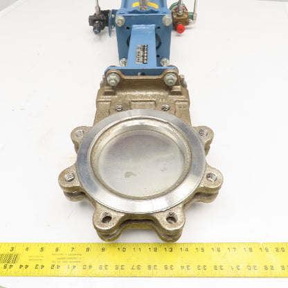 DeZurik 9324976 6" Gate Valve Solenoid Operated Actuator 150CWP 120V 50/60Hz