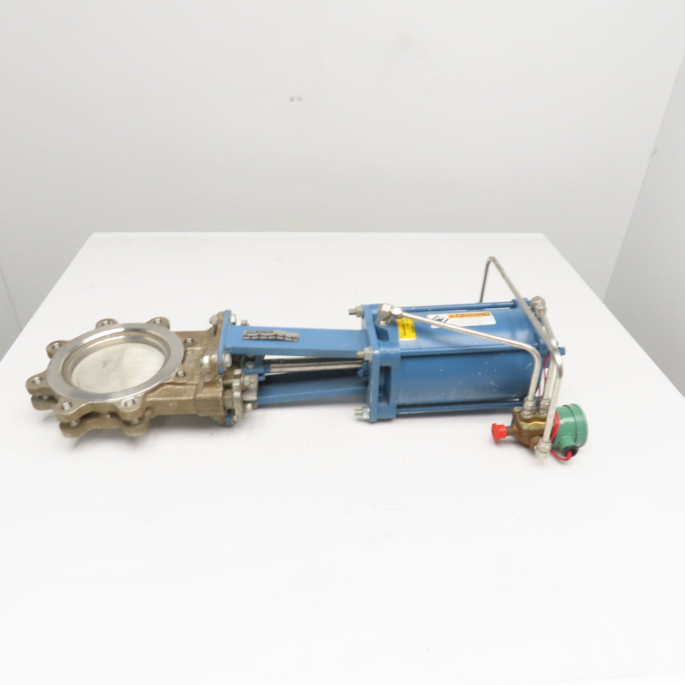 DeZurik 9324976 6" Gate Valve Solenoid Operated Actuator 150CWP 120V 50/60Hz