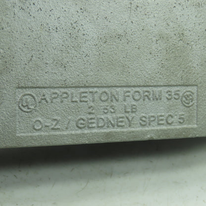 Appleton Form 35 2" Malleable Iron Conduit Outlet Body