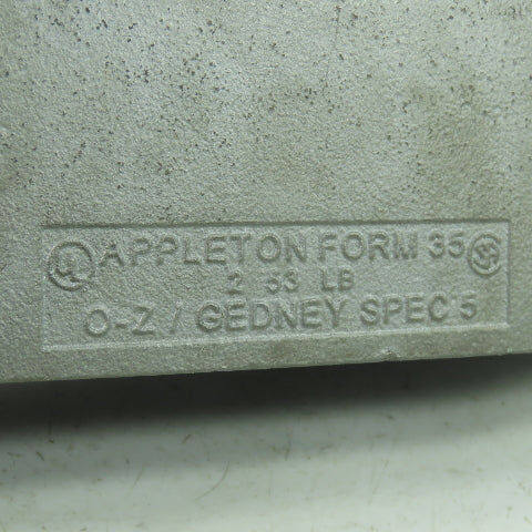 Appleton Form 35 2" Malleable Iron Conduit Outlet Body