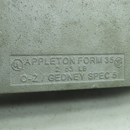 Appleton Form 35 2" Malleable Iron Conduit Outlet Body