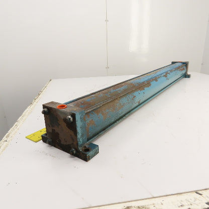 Hanna MS23ACC4.00 Double Acting Air Cylinder 4" Bore 43" Stroke 1" Rod 1/2"Ports