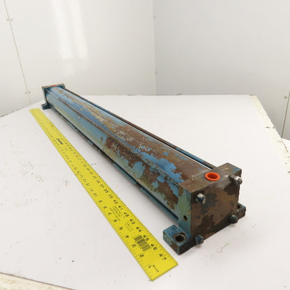 Hanna MS23ACC4.00 Double Acting Air Cylinder 4" Bore 43" Stroke 1" Rod 1/2"Ports