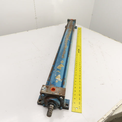 Hanna MS23ACC4.00 Double Acting Air Cylinder 4" Bore 43" Stroke 1" Rod 1/2"Ports