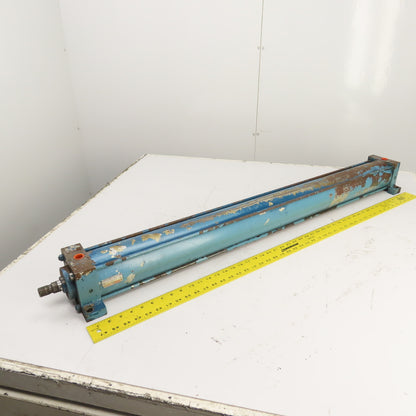 Hanna MS23ACC4.00 Double Acting Air Cylinder 4" Bore 43" Stroke 1" Rod 1/2"Ports