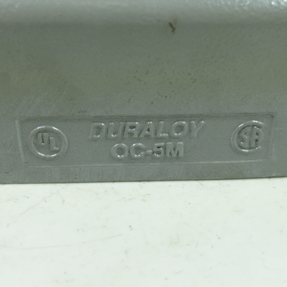 Duraloy OC-5M 1-1/2" NPT Form 5 Cast C Conduit Body