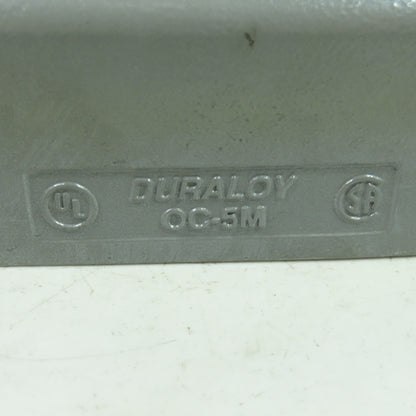 Duraloy OC-5M 1-1/2" NPT Form 5 Cast C Conduit Body