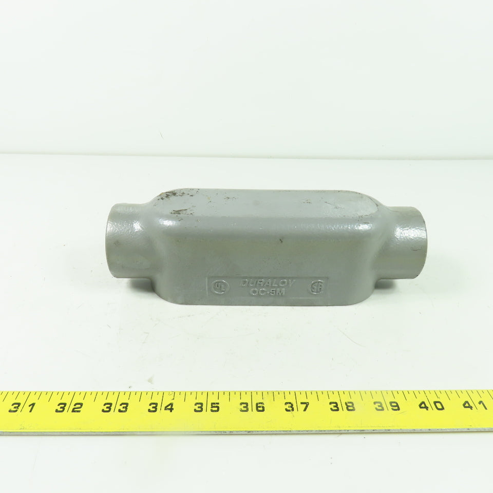 Duraloy OC-5M 1-1/2" NPT Form 5 Cast C Conduit Body