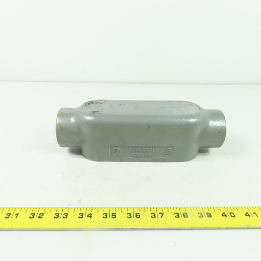 Duraloy OC-5M 1-1/2" NPT Form 5 Cast C Conduit Body