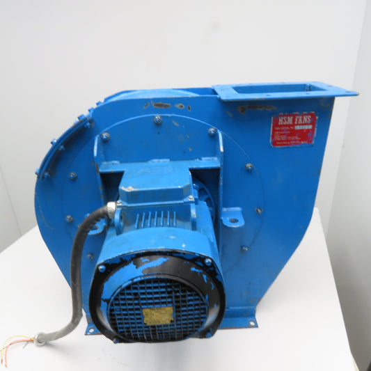HSM Industrial Fans 4.6kW 3460RPM 380-660V 50/60Hz Centrifugal Blower