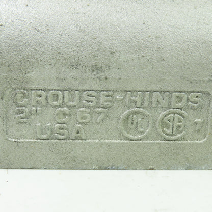 Crouse-Hinds C67 2" Form 7 Conduit Outlet Body Lot Of 2
