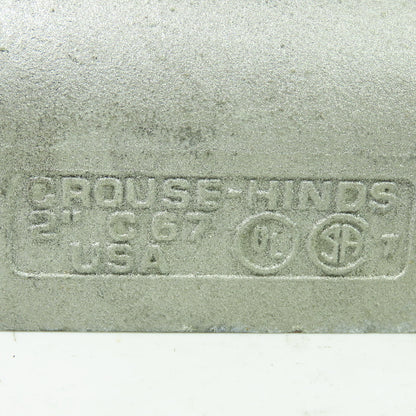 Crouse-Hinds C67 2" Form 7 Conduit Outlet Body Lot Of 2