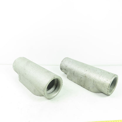 Crouse-Hinds C67 2" Form 7 Conduit Outlet Body Lot Of 2