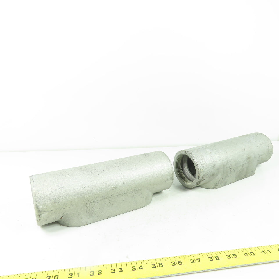 Crouse-Hinds C67 2" Form 7 Conduit Outlet Body Lot Of 2