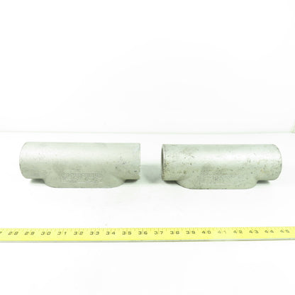 Crouse-Hinds C67 2" Form 7 Conduit Outlet Body Lot Of 2