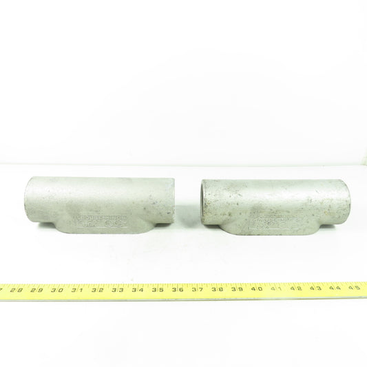 Crouse-Hinds C67 2" Form 7 Conduit Outlet Body Lot Of 2