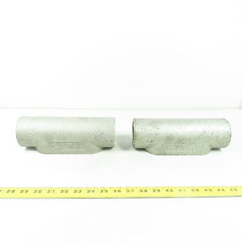 Crouse-Hinds C67 2" Form 7 Conduit Outlet Body Lot Of 2