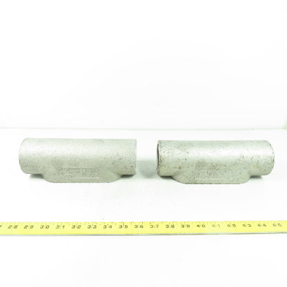 Crouse-Hinds C67 2" Form 7 Conduit Outlet Body Lot Of 2