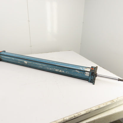 Hanna Double Acting Air Cylinder 4" Bore 43" Stroke 1" Rod W/ Cushions