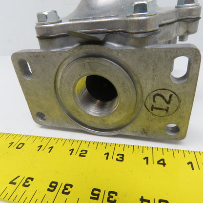 ASCO Red Hat JB8214250 Solenoid Valve 120V NC Fuel Gas 5PSI 1" NPT Or Flange